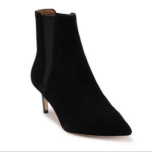NEW Joie Ralti Suede Pointed Black Booties